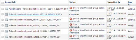 Unauthorized Group Action