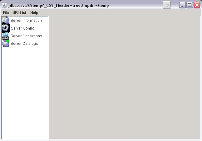 HXTT View Monitor screen