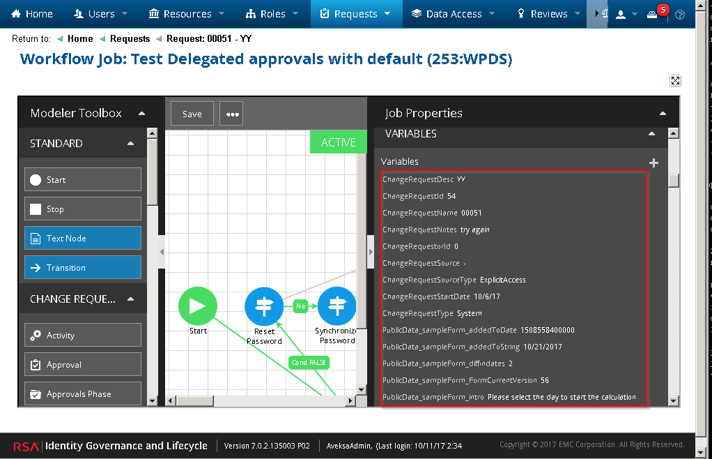 To access variables within a node, prefix it with jobUserData_