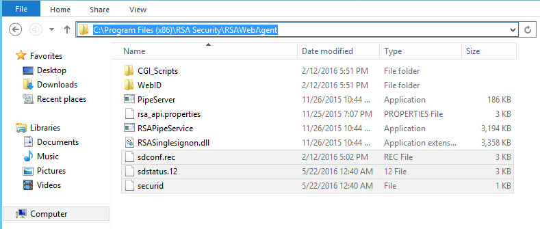 To Program Files (x86) location