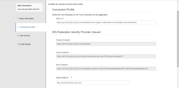 Cloud admin configurations