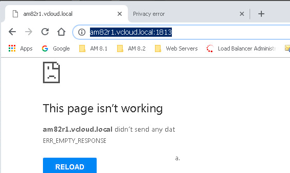 1813_TCP_ERR_EMPTY_RESPONSE