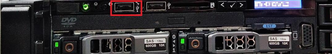 RSA SecurID Hardware Appliance Model 250 based on the Dell PowerEdge R630 front panel