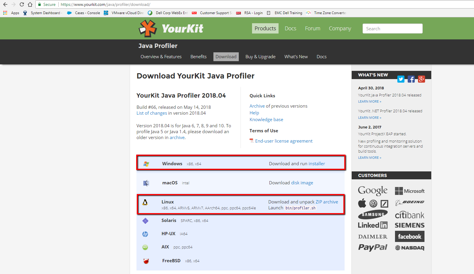 How to install and configure YourKit Java Profiler Client and Remote