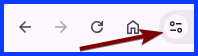 Chrome View Site Information icon
